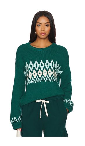 PULL WOOL FAIR ISLE CREW NECK en . Taille L. Also en M, S, XL, XS - MONROW - Modalova