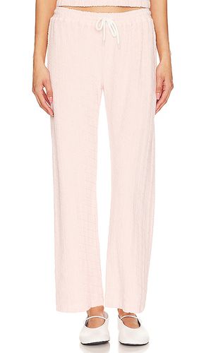 PANTALON CROPPED DIAMOND TERRY CLOTH in . Size M, S - MONROW - Modalova