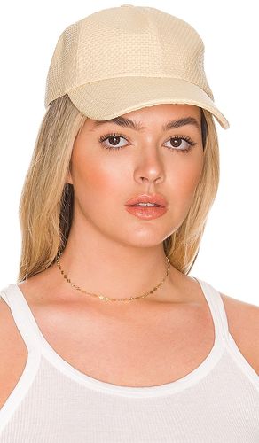 Hat Attack Straw Cap in Cream - Hat Attack - Modalova