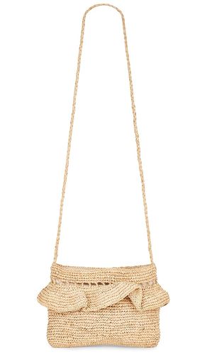 Hat Attack Ruffle Clutch in Tan - Hat Attack - Modalova