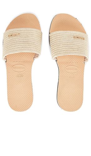 NU-PIED YOU MALTA METALLIC in . Size 39/40, 41/42, US 11/12/ BRZ 41-42, US 9/10/ BRZ 39-40 - Havaianas - Modalova