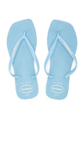 Slim Square Logo Flip Flop en . Taille 35/36. Also en - Havaianas - Modalova
