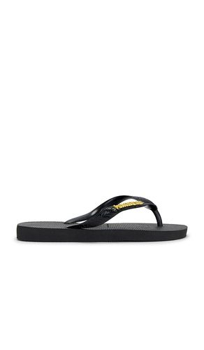 SANDALES TOP LOGO METALLIC en . Taille 35/36. Also en 39/40, 41/42 - Havaianas - Modalova