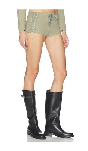 SHORT OPEN LACE UP MICRO SHORTS en . Taille S. Also en XS, M, L, XL - HAELO - Modalova