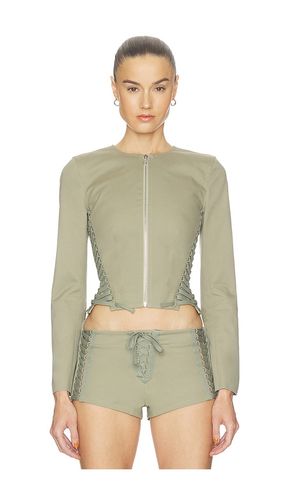 BLOUSON LACE-UP JACKET en . Taille L. Also en M, S, XL, XS, XXS - HAELO - Modalova
