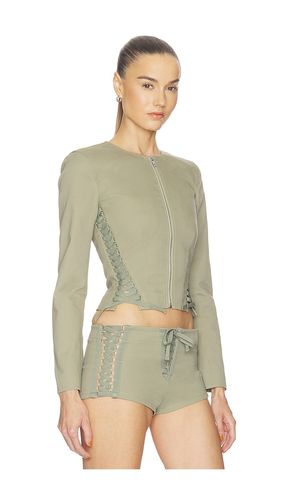BLOUSON LACE-UP JACKET en . Taille S. Also en XXS, XS, M - HAELO - Modalova