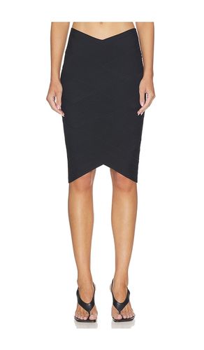 JUPE BANDAGE WEAVE MIDI SKIRT en . Taille L. Also en M, S, XL, XS, XXS - HAELO - Modalova