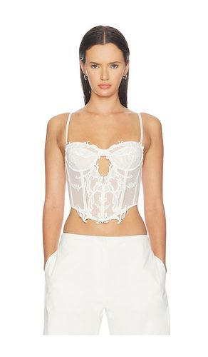 Wing Lace Crop Corset en . Taille L. Also en M, S, XL, XS - HAELO - Modalova