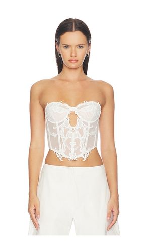 Wing Lace Crop Corset en . Taille L. Also en M, S, XL, XS - HAELO - Modalova