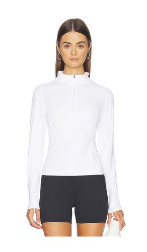 Julie Ribbed 1/4 Zip Top en . Taille M. Also en XS - Halfdays - Modalova