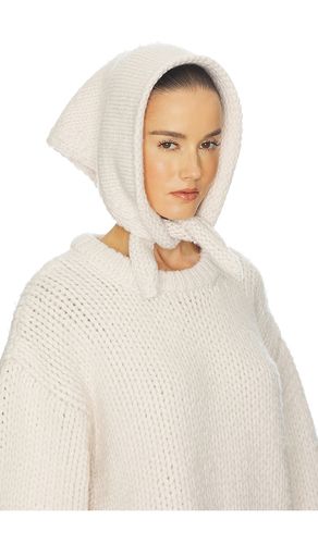 Kelcey Hand Knit Kerchief Scarf in - Helsa - Modalova