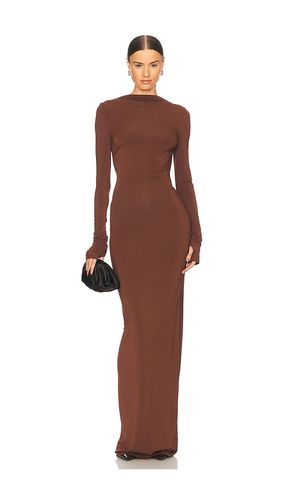 ROBE MAXI JERSEY BACKLESS in . Size M, S, XL - Helsa - Modalova