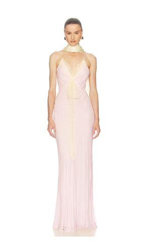 ROBE DE SOIRÉE SHEER GEORGETTE en . Taille XS. Also en S, M, L, XL - Helsa - Modalova