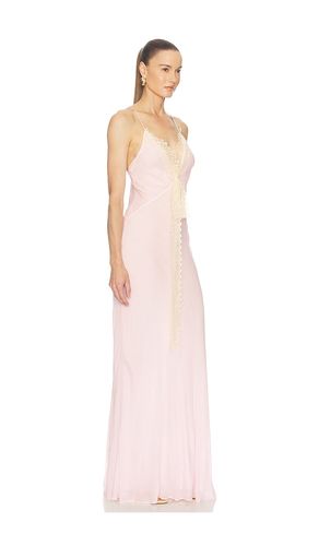 ROBE DE SOIRÉE SHEER GEORGETTE en . Taille L. Also en M, S, XL, XS, XXS - Helsa - Modalova
