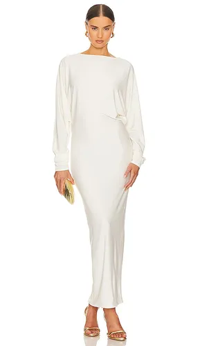 ROBE MATTE JERSEY OPEN BACK en . Taille L. Also en M, S, XS - Helsa - Modalova