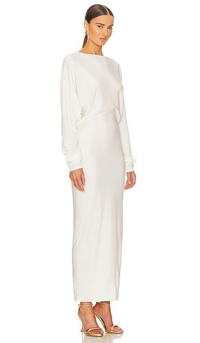 ROBE MATTE JERSEY OPEN BACK en . Taille L. Also en M, S, XS - Helsa - Modalova