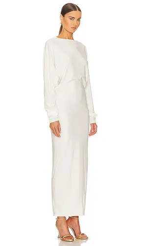 ROBE MATTE JERSEY OPEN BACK en . Taille L. Also en S, XL, XS - Helsa - Modalova