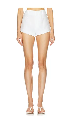 Washed Linen Micro Short en . Taille XS. Also en S, M, L, XL - Helsa - Modalova