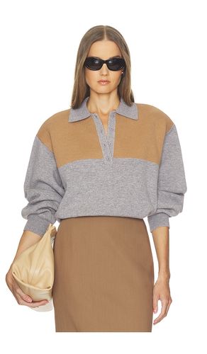 Sindy Color Block Knit Polo en . Taille L. Also en - Helsa - Modalova