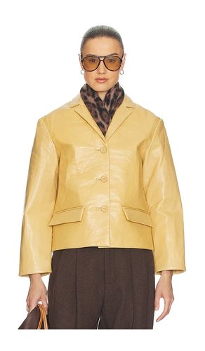 BLOUSON PUFFY LEATHER JACKET en . Taille M. Also en S, XS - Helsa - Modalova
