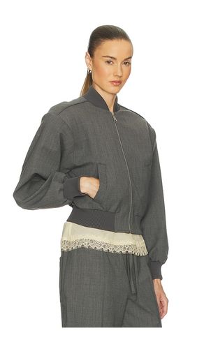 BLOUSON WOOL BLEND BOMBER en . Taille L. Also en M, S, XL, XS - Helsa - Modalova