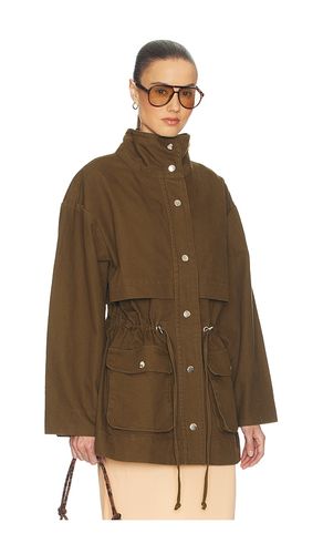 BLOUSON GARMENT WASHED UTILITY JACKET en . Taille M. Also en S, XL, XS - Helsa - Modalova