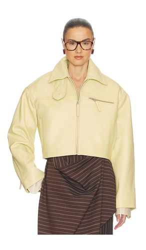 BLOUSON EN CUIR THE 90S en . Taille S. Also en - Helsa - Modalova