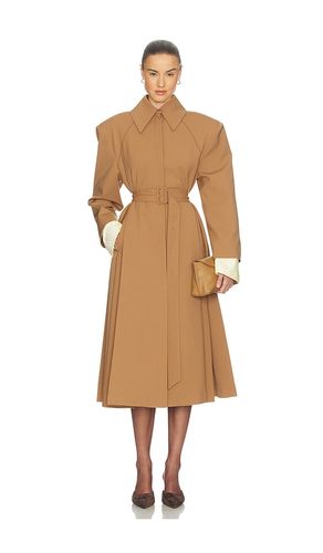 Wool Blend Midi Trench en . Taille M. Also en S - Helsa - Modalova