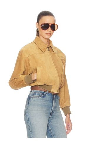 BLOUSON THE SUEDE ZIP BOMBER en . Taille L. Also en M, S, XL, XS - Helsa - Modalova