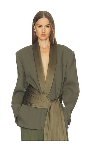 VESTE WOOL BLEND LONGLINE SUITING BLAZER en . Taille XS. Also en XXS, S, M, L - Helsa - Modalova