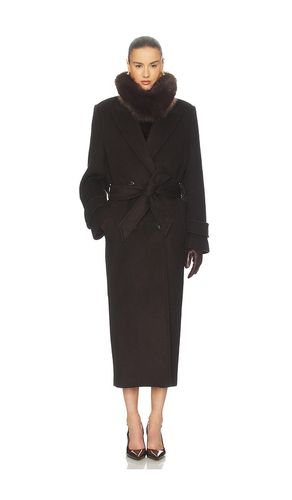 MANTEAU LONG BOLD SHOULDER en . Taille L. Also en M, S, XL - Helsa - Modalova