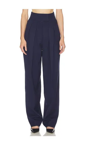 PANTALON HIGH WAIST PLEATED SUIT TROUSER IN WOOL en . Taille M. Also en S, XL, XS, XXS - Helsa - Modalova
