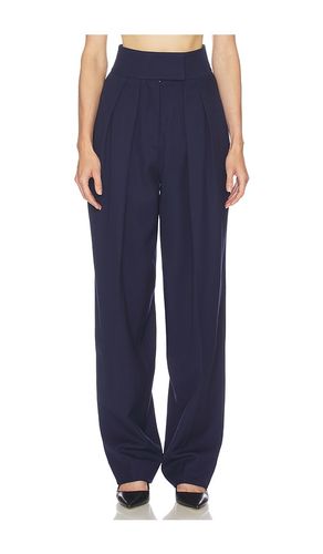 PANTALON HIGH WAIST PLEATED SUIT TROUSER IN WOOL en . Taille XXS. Also en XS, S, M, XL - Helsa - Modalova