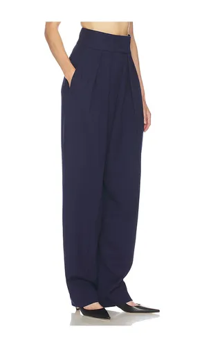 PANTALON HIGH WAIST PLEATED SUIT TROUSER IN WOOL en . Taille M. Also en S, XL, XS, XXS - Helsa - Modalova