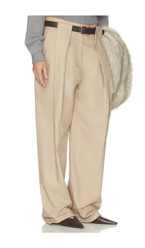 PANTALON TOMBOY PANTS IN HEAVY POPLIN en . Taille L. Also en M, S, XL, XS, XXS - Helsa - Modalova