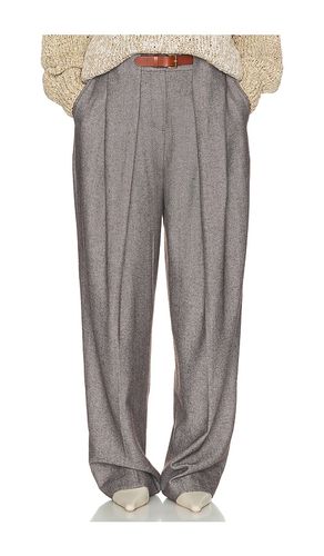 PANTALON ITALIAN HERRINGBONE TOMBOY TROUSER en . Taille L. Also en M, S, XS - Helsa - Modalova