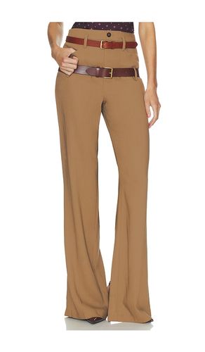 PANTALON WOOL BLEND DOUBLE LOOP en . Taille XXS. Also en XS, S, M, L, XL - Helsa - Modalova