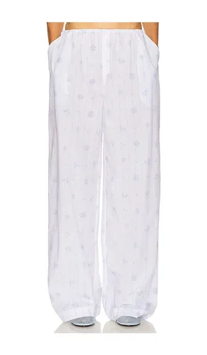 PANTALON HOUSE PANTS IN FLEUR PRINT STRIPE en . Taille XS. Also en S, M, L, XL - Helsa - Modalova
