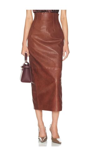 JUPE THE SVELTE LEATHER en . Taille M. Also en S, XS, XXS - Helsa - Modalova