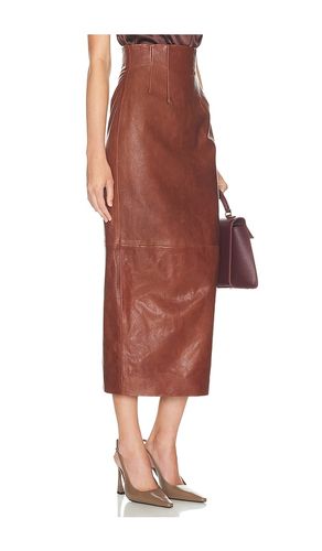 JUPE THE SVELTE LEATHER en . Taille L. Also en M, S, XS, XXS - Helsa - Modalova