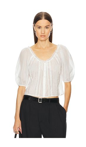 Voile Peasant Blouse en . Taille M. Also en S, XS - Helsa - Modalova