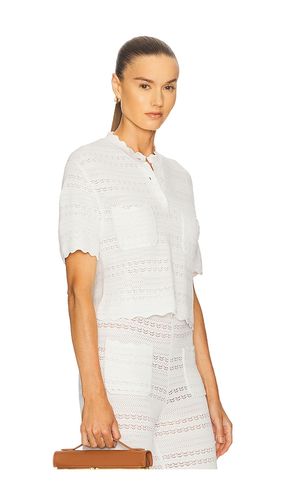 Kaitltn Scalloped Top en . Taille L. Also en M, S, XS - Helsa - Modalova
