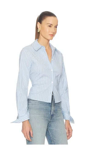 Stripe Poplin Fitted Shirt en . Taille L. Also en S, XS, XXS - Helsa - Modalova