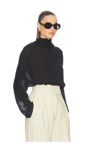 Dolman Popover Top en Cupro en . Taille S. Also en XS - Helsa - Modalova