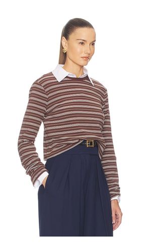 The Rib Long Sleeve Tee en Stripe en . Taille L. Also en M, S, XL, XS, XXS - Helsa - Modalova