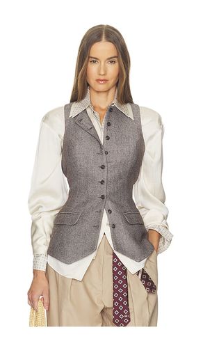 MANTEAU ITALIAN HERRINGBONE WAISTCOAT en . Taille L. Also en M, S, XS, XXS - Helsa - Modalova