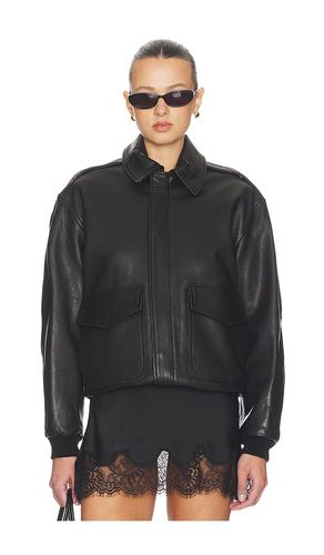 Leather Bomber in . Size L. Also in - HOMMEgirls - Modalova