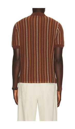 Stripe Knitted Polo en . Taille S. Also en XL/1X - House of Sunny - Modalova