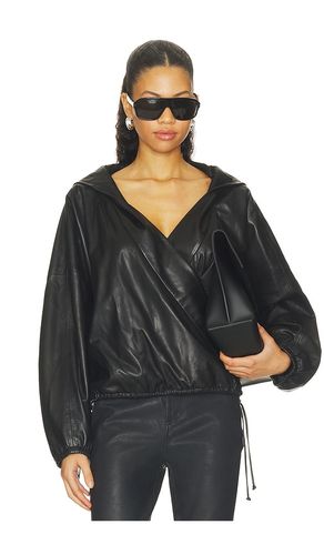 Sisi Leather Hooded Blouse en . Taille 32. Also en 34, 36, 38, 40 - HERSKIND - Modalova