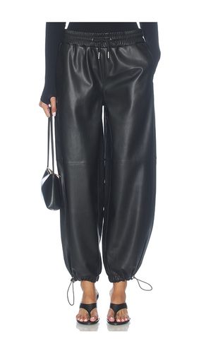 Faux Leather Balloon Jogger Pants en . Taille S. Also en XS, M, L - Hudson Jeans - Modalova